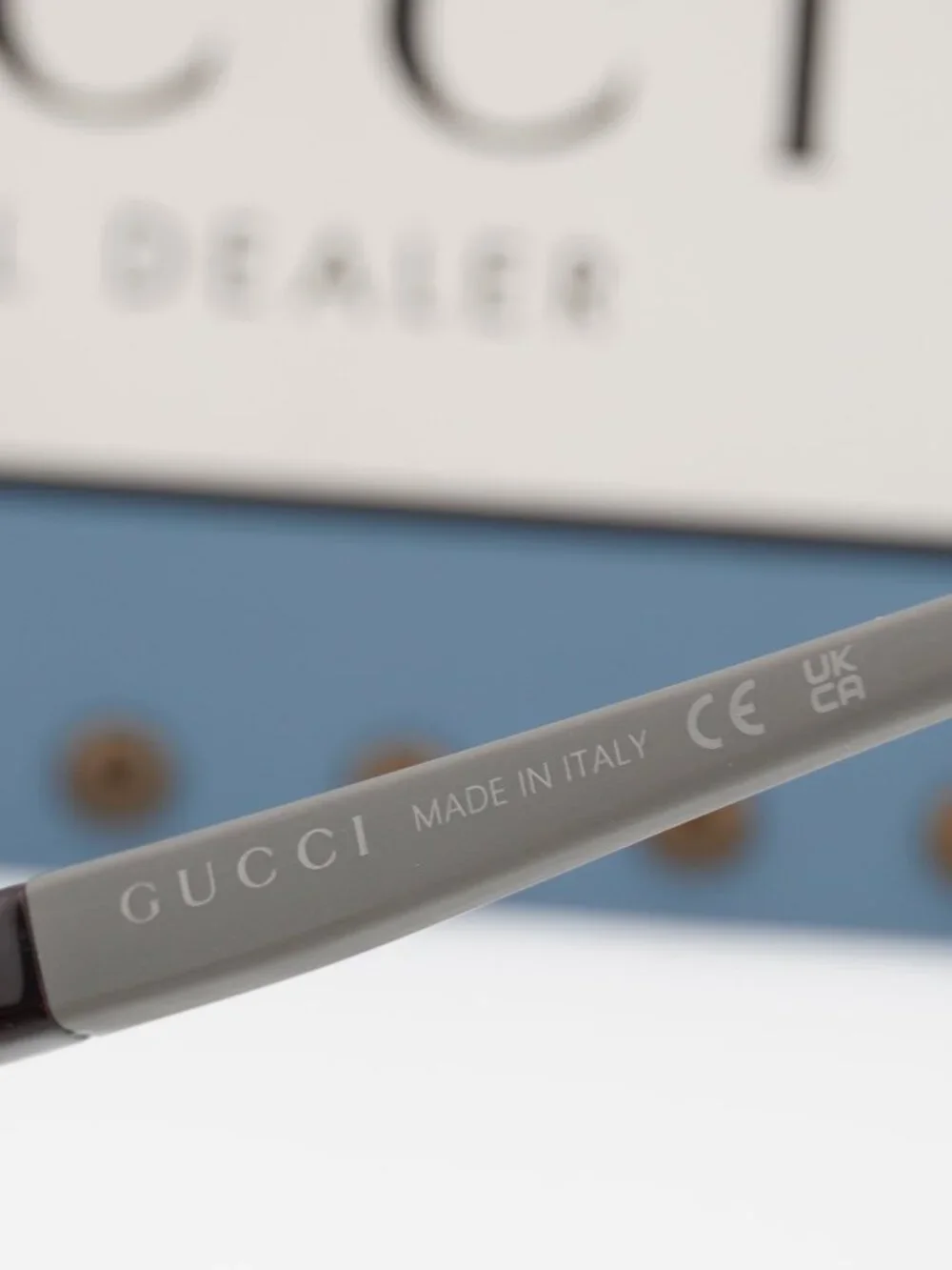 Gucci GG1736S 002 Shield Sunglasses - Havana / Brown